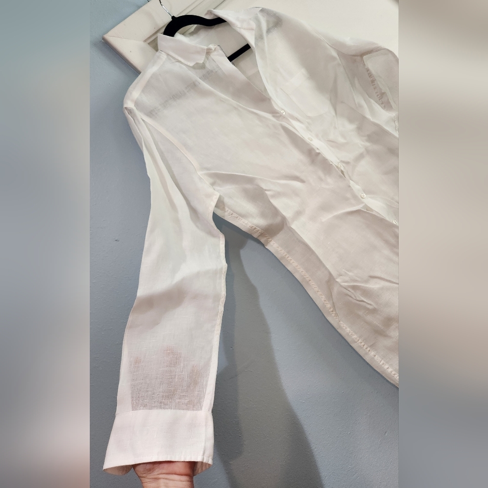 Women's Frank&Eileen Mary Shirt Dress, Size M - Picture 5 of 12